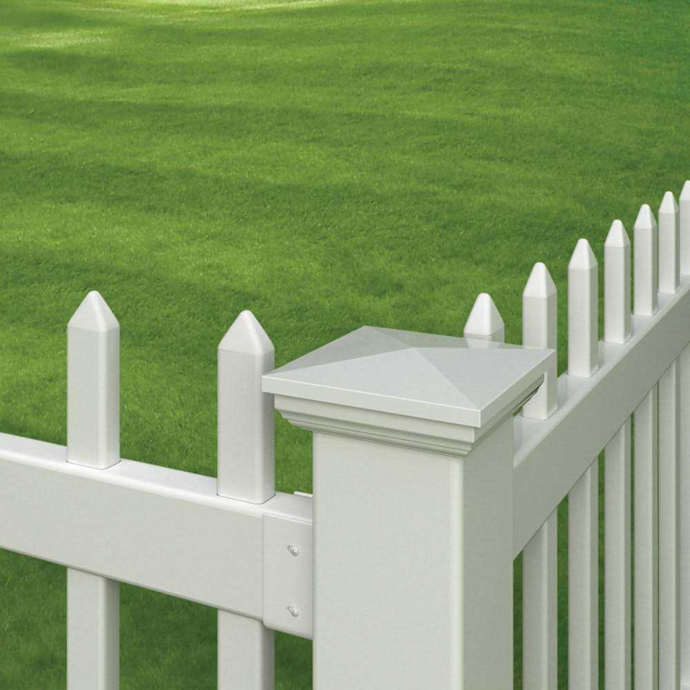 Outdoor Essentials Vinyl New England Fence Post Cap - Image 5