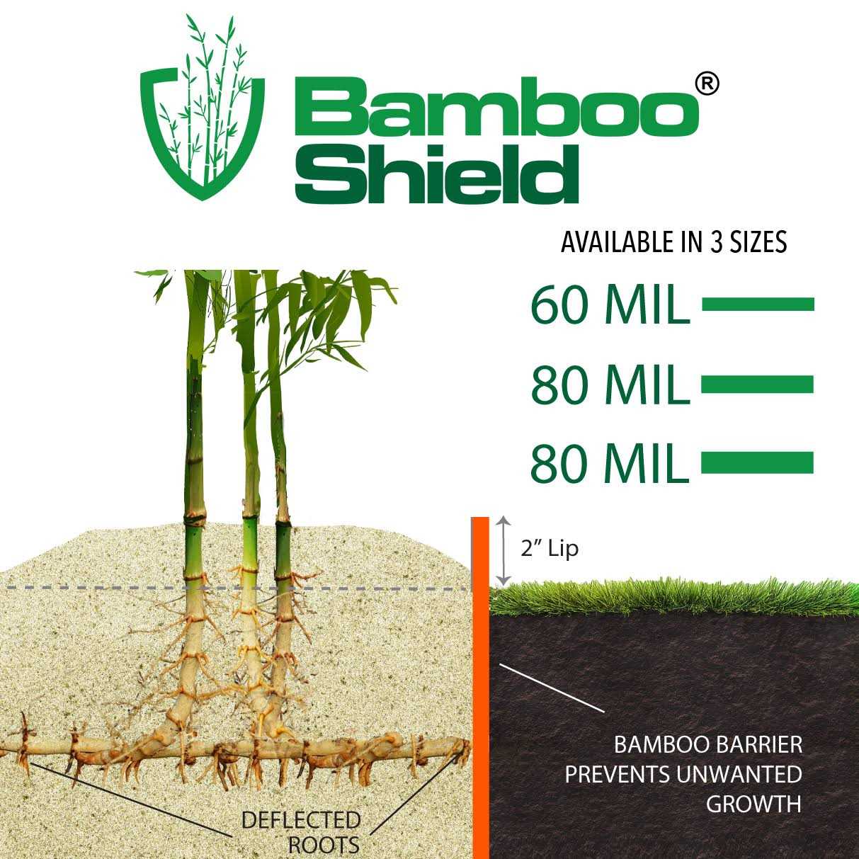 Bamboo Shield Polyethylene Root Barrier - Image 3