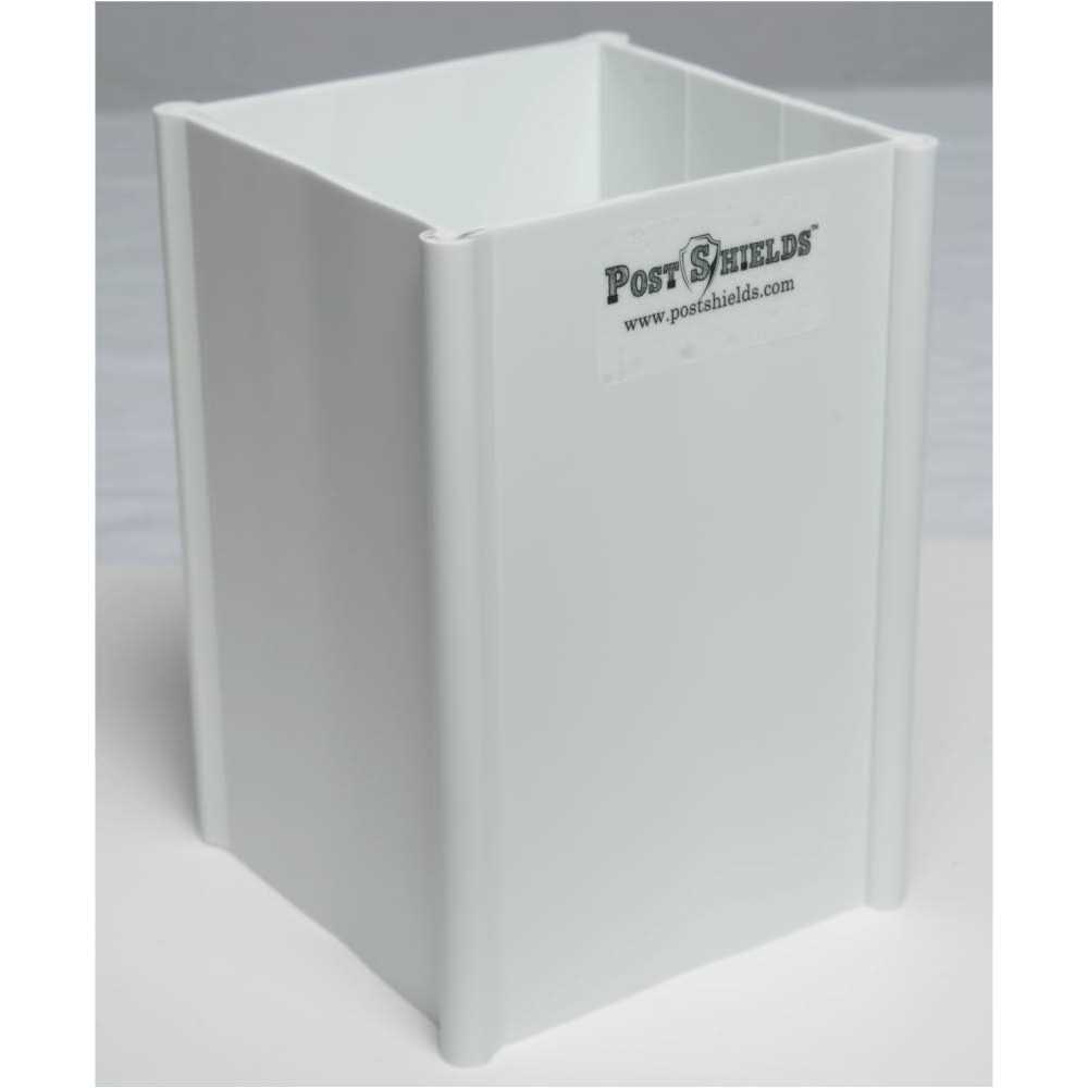 Post Shields Fence Post Protection 4 in. L x 4 in. W x H Black Plastic - Image 4