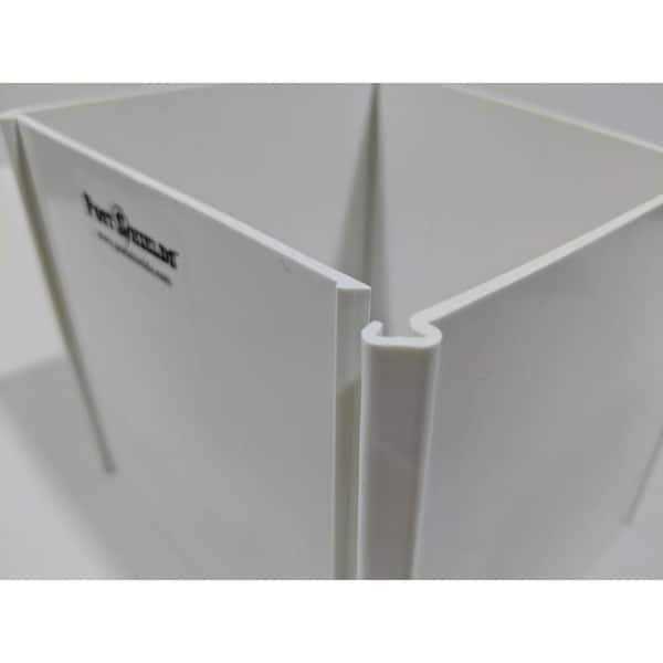 Post Shields Fence Post Protection 4 in. L x 4 in. W x H Black Plastic - Image 5