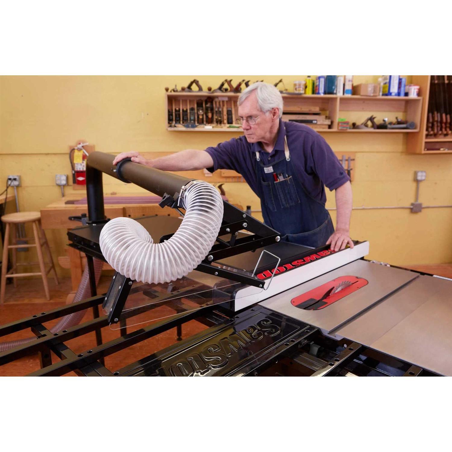 SawStop TSG-FDC Floating Overarm Dust Collection Guard - Image 5