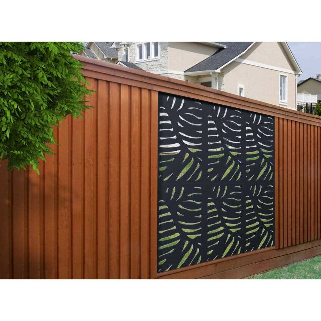 Modinex 4 ft. x 2 ft Decorative Composite Fence Panel Cabo Design - Image 5