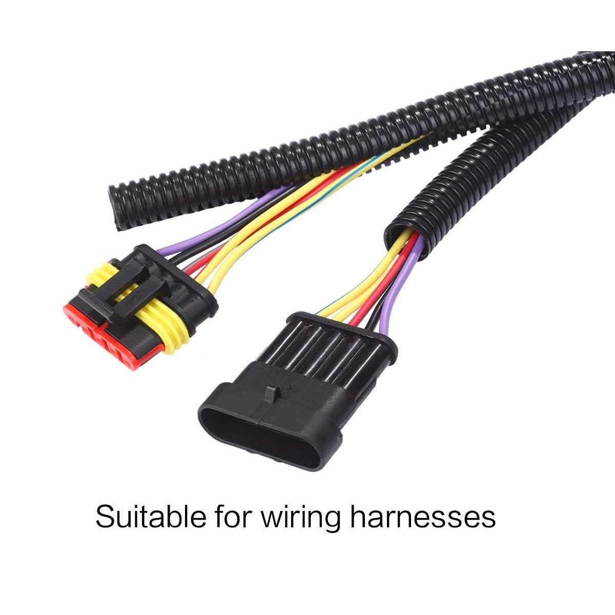 Alex Tech Split Wire Loom Tubing Wire Conduit - Image 3