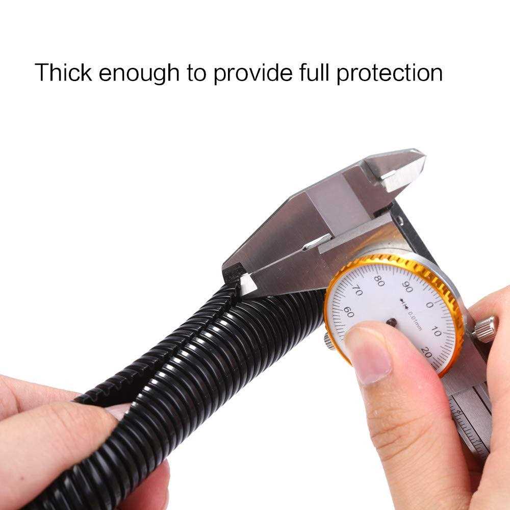 Alex Tech Split Wire Loom Tubing Wire Conduit - Image 5