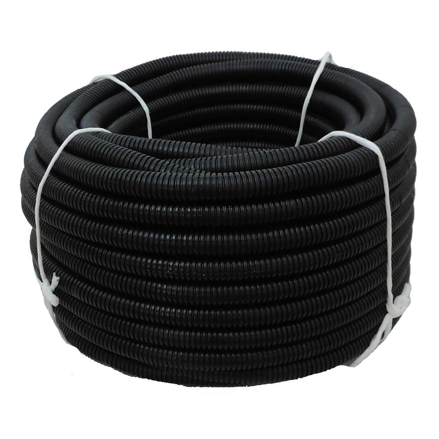 HYDROMAXX Flexible Polyethylene LDPE Non-Split Corrugated Wire Loom Tubing