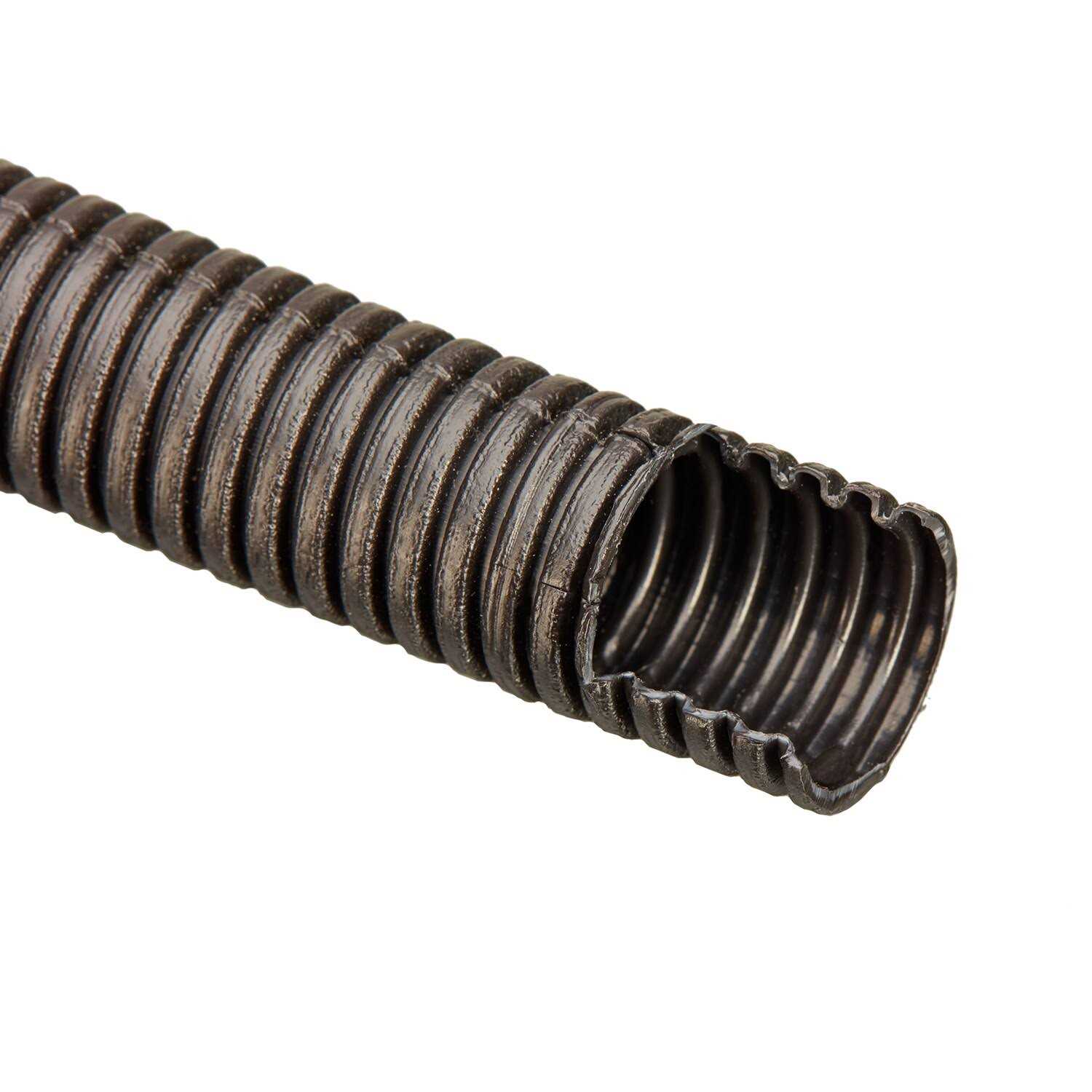 HYDROMAXX Flexible Polyethylene LDPE Non-Split Corrugated Wire Loom Tubing - Image 2