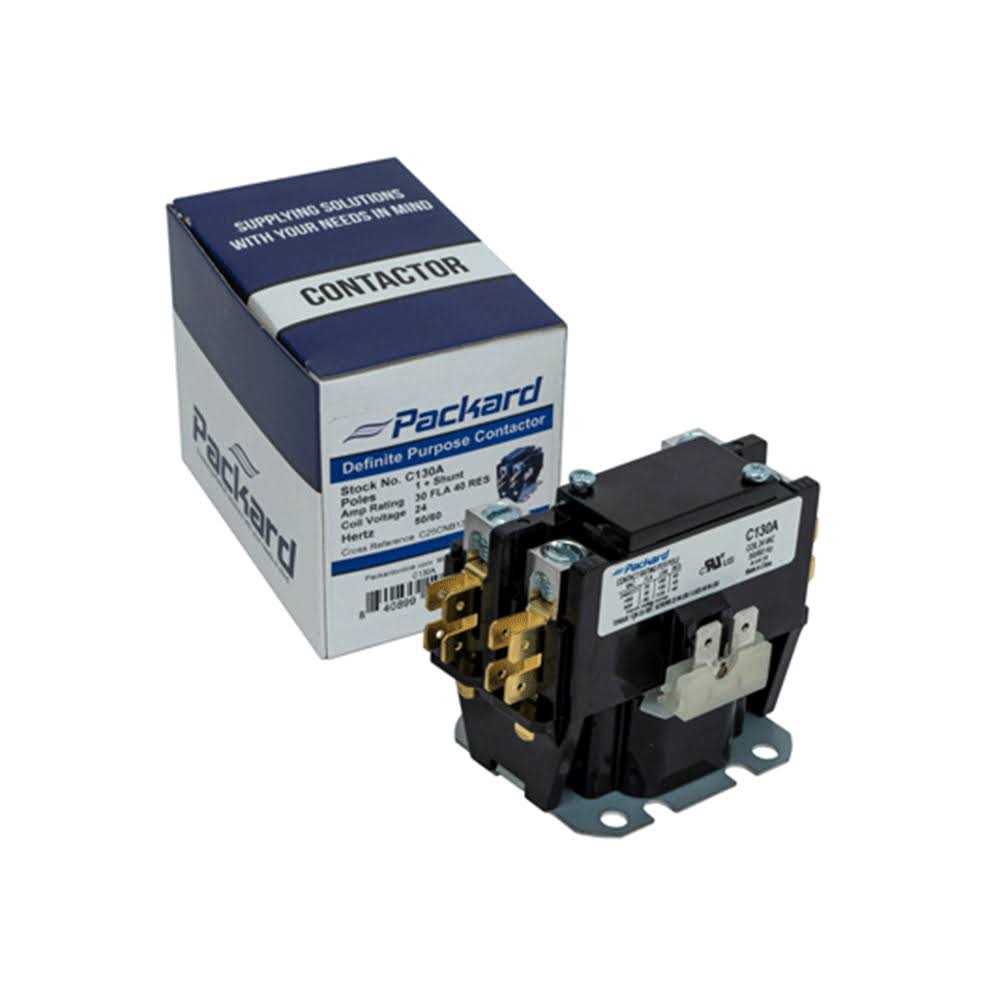 Packard C130A Contactor 1 Pole 30 Amp 24 Coil Voltage - Image 4