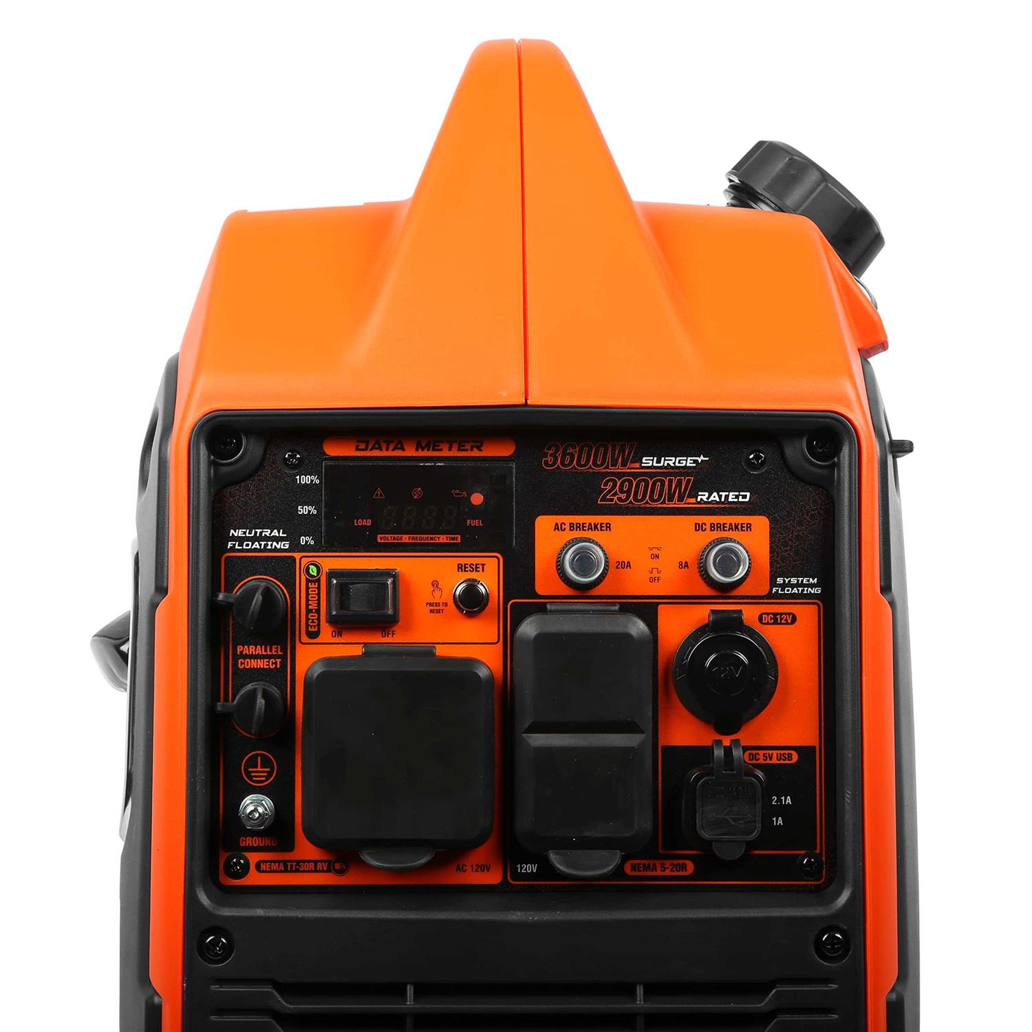 WEN 3600-Watt Portable Inverter Generator, RV-Ready, Quiet and Lightweight with Fuel Shut Off - Image 4