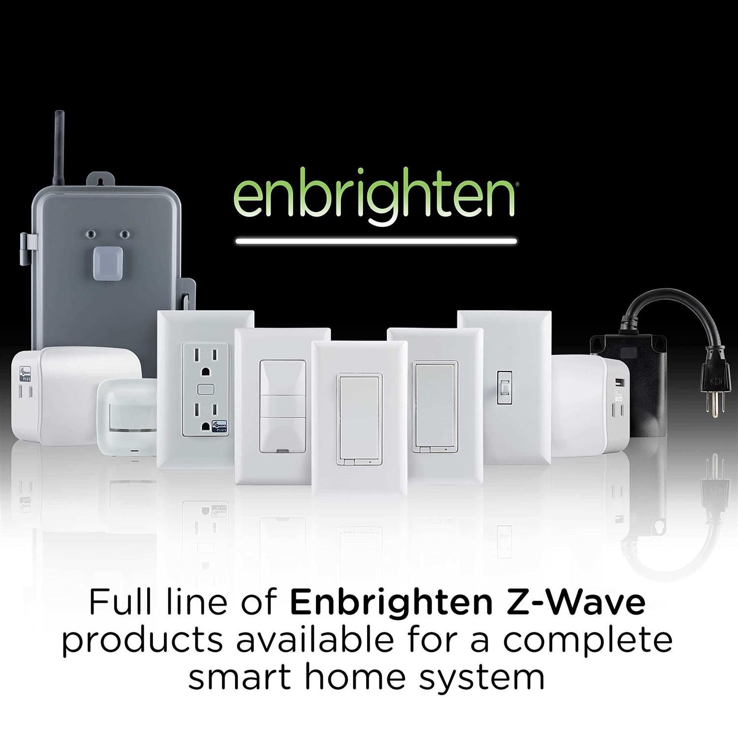 Enbrighten Z-Wave Plus v2 In-Wall Smart Toggle Switch - Image 4