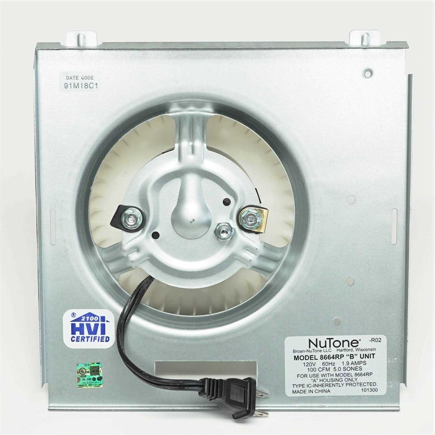 Broan-NuTone S97017706 Motor Assembly - Image 3