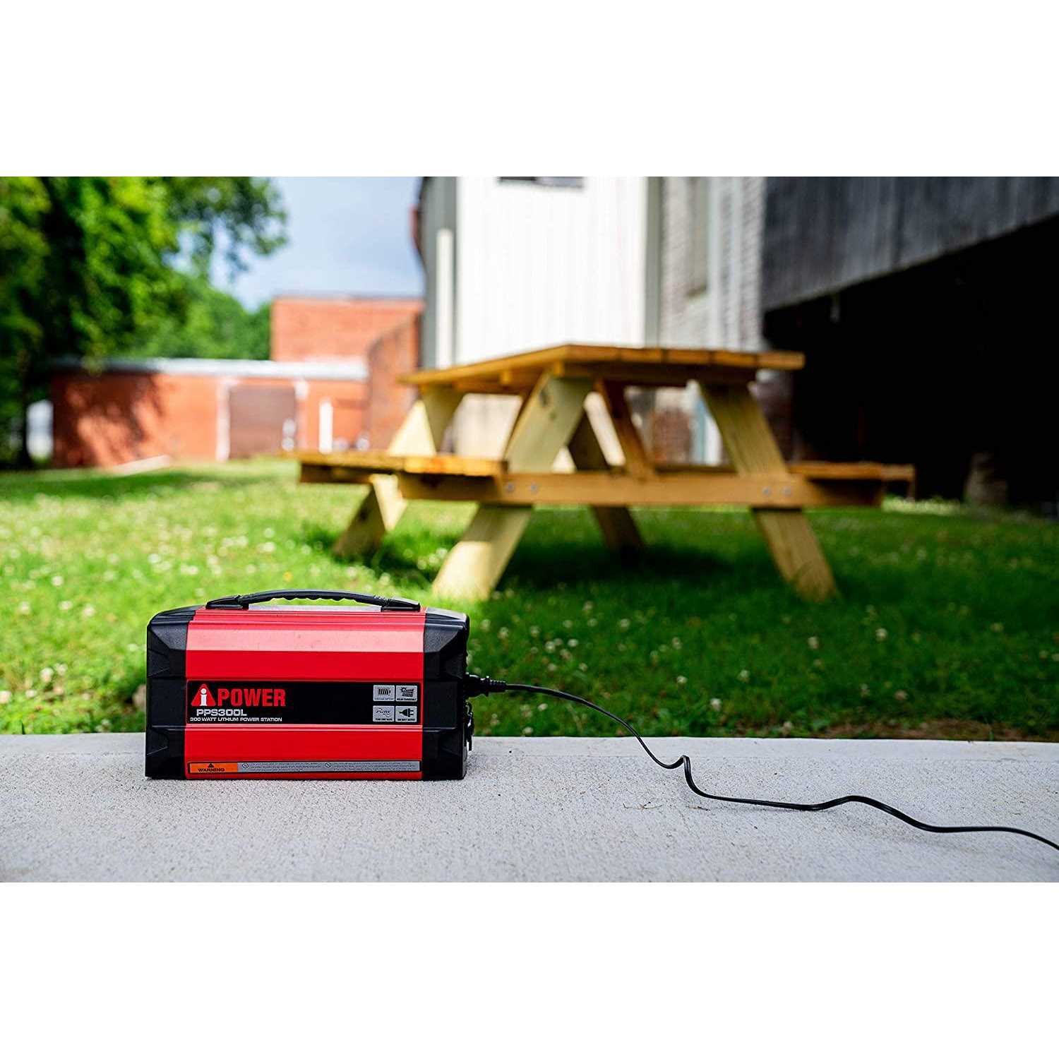 A-iPower Portable Power Station 300W with Lithium-Ion Battery - Image 5
