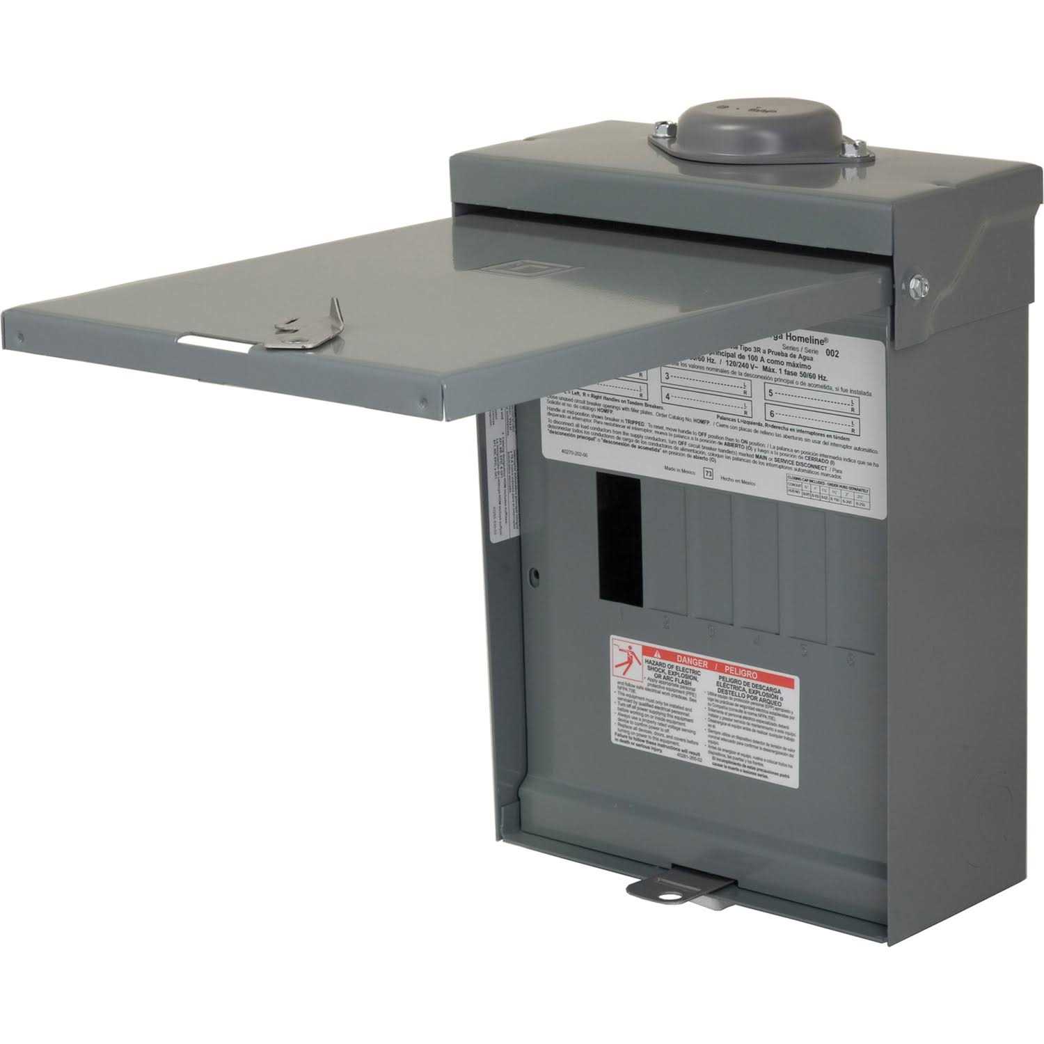 Square D Homeline 100 Amp Main Lug Load Center - Image 5