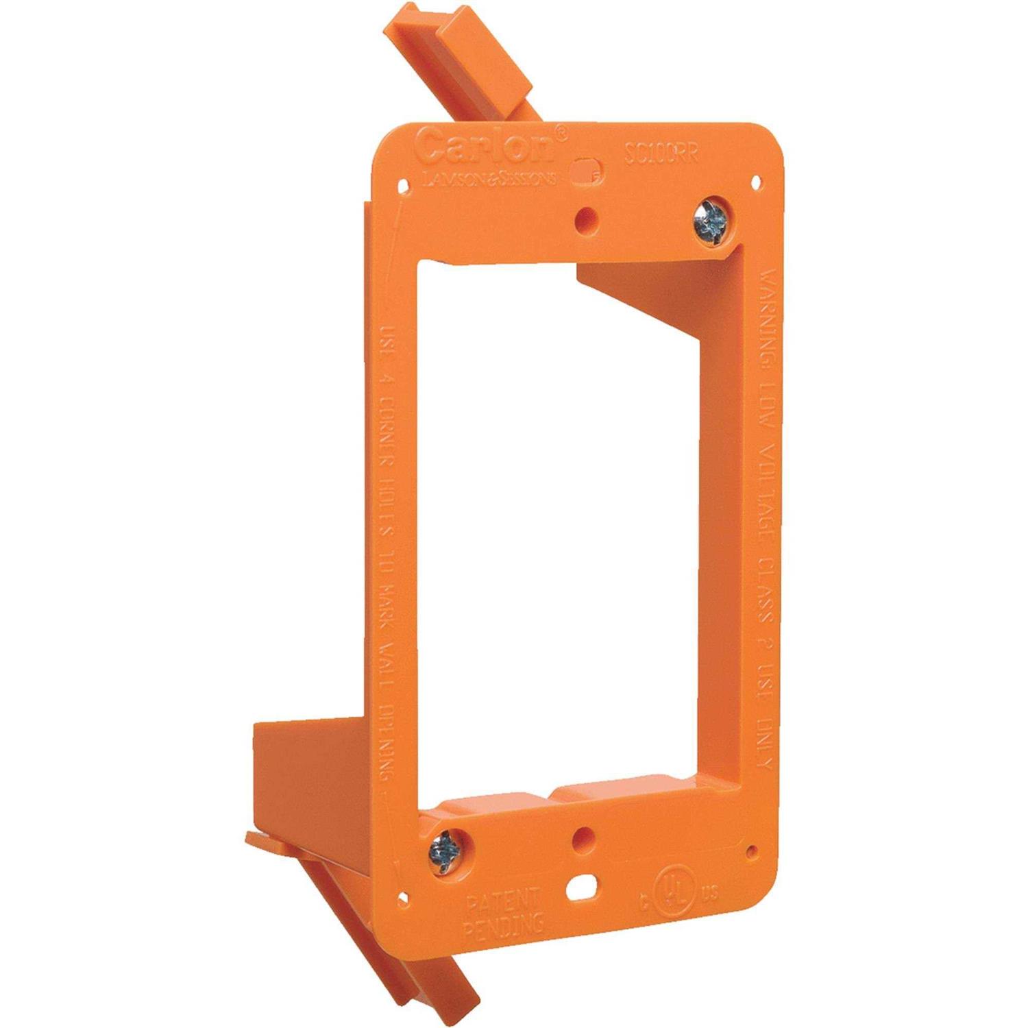 Carlon Old Work Low Voltage Box Bracket Sc100rr