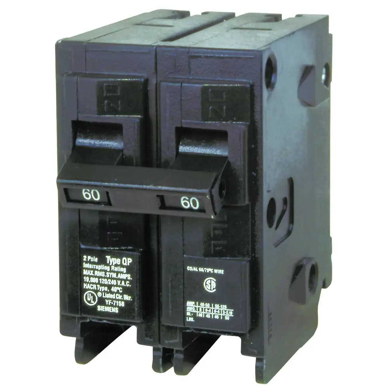 Siemens Q260 2 Pole Circuit Breaker - Image 5
