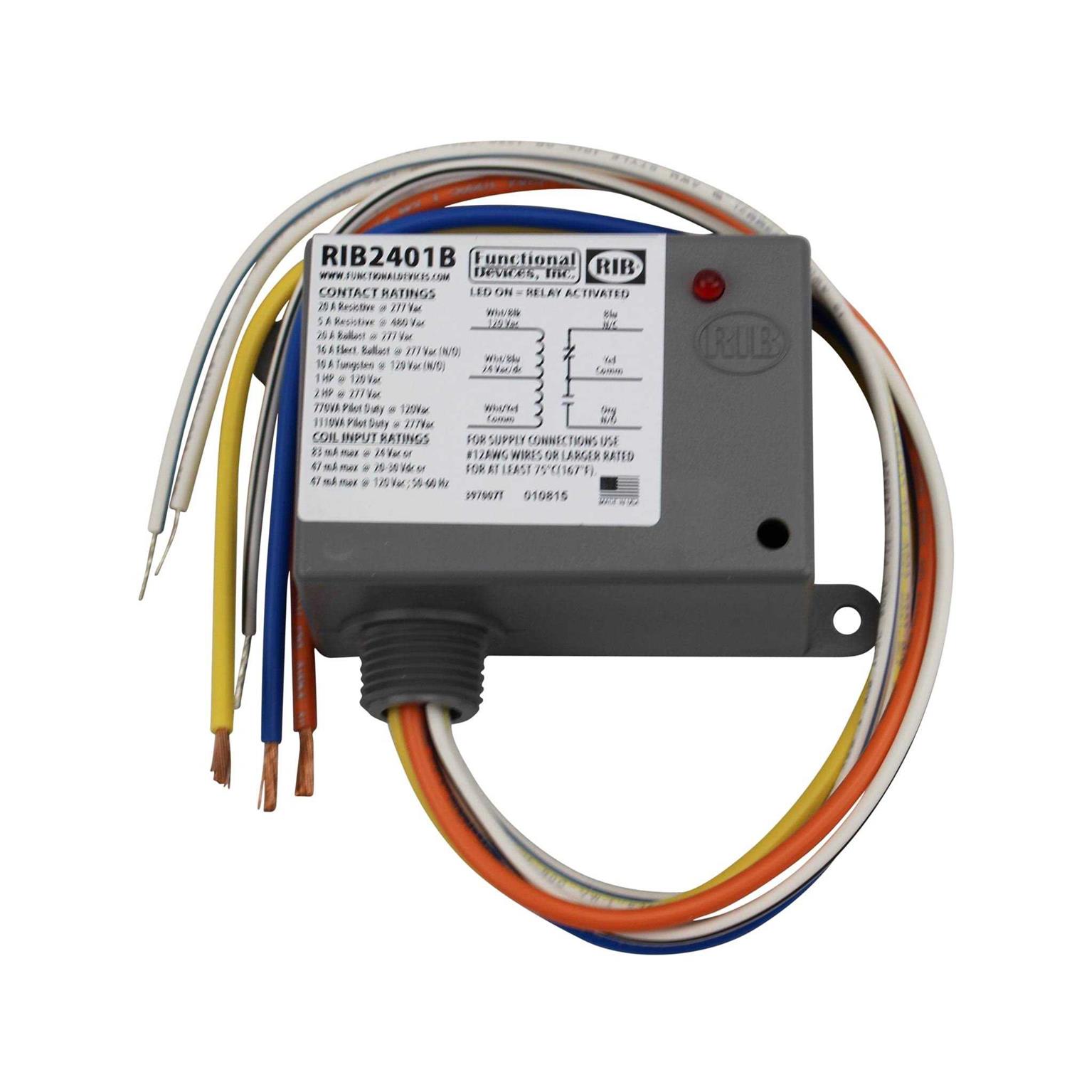 Functional Devices RIB2401B Relay - Image 2