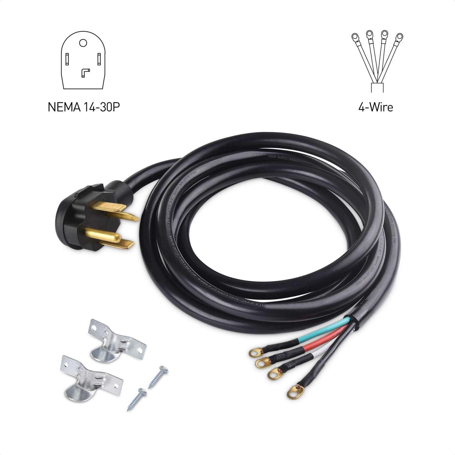 Cable Matters 4 Prong Dryer Cord 10 ft - Image 5