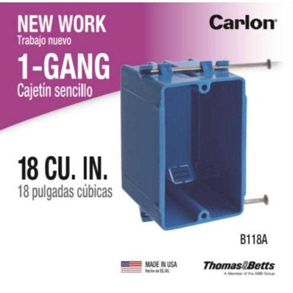 Carlon B118A Outlet Box 1-Gang - Image 3