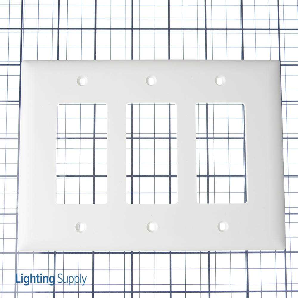 Pass & Seymour TPJ263W Jumbo Wall Plates - Image 2