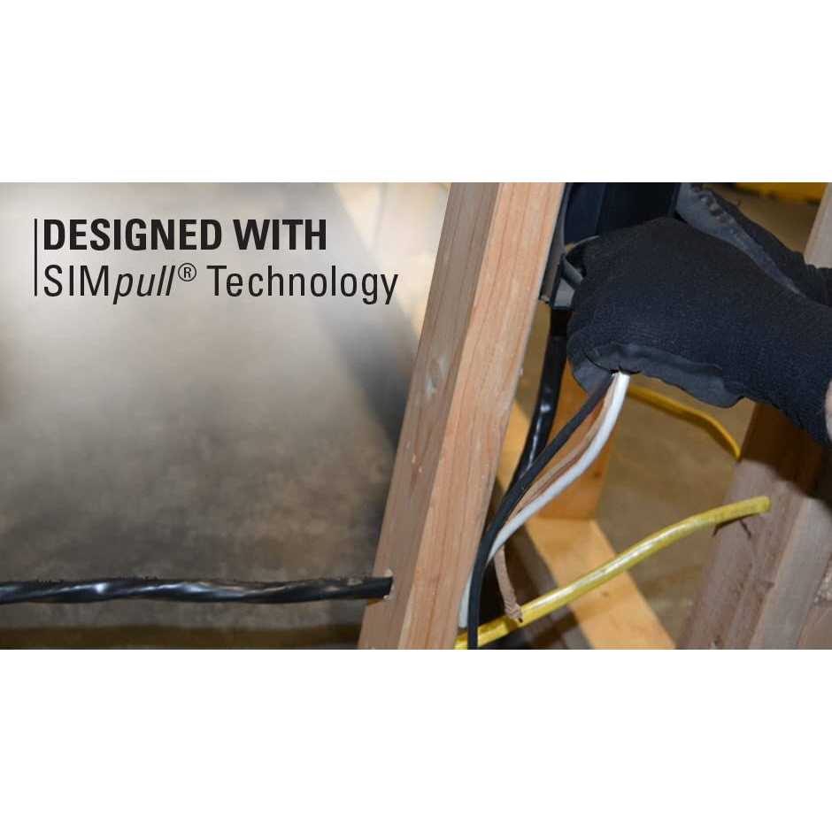 Romex 63949232 50 ft. 8/3 Black Stranded CU SIMpull NM-B Wire - Image 2