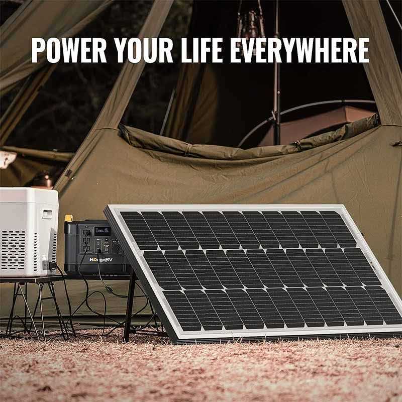 BougeRV 200W 12V 9BB Mono Solar Panel - Image 4
