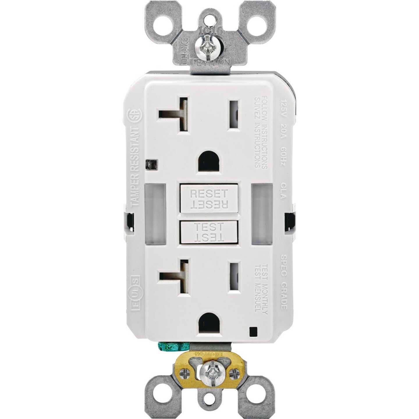 Leviton SmartlockPro GFCI Outlet White GFNL2-W - Image 3