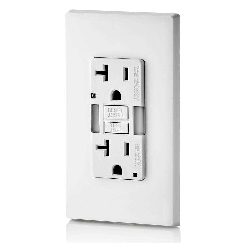 Leviton SmartlockPro GFCI Outlet White GFNL2-W - Image 4
