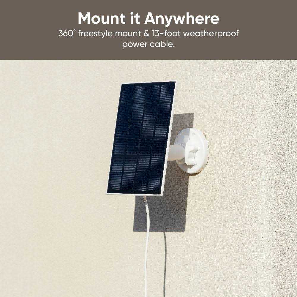 Wyze Cam Outdoor Solar Panel - Image 5