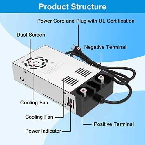IMAYCC 600W Smps Ac to Dc Converter 12V Power Supply 110V to 12V Converter Transformer Max Current 50A - Image 5