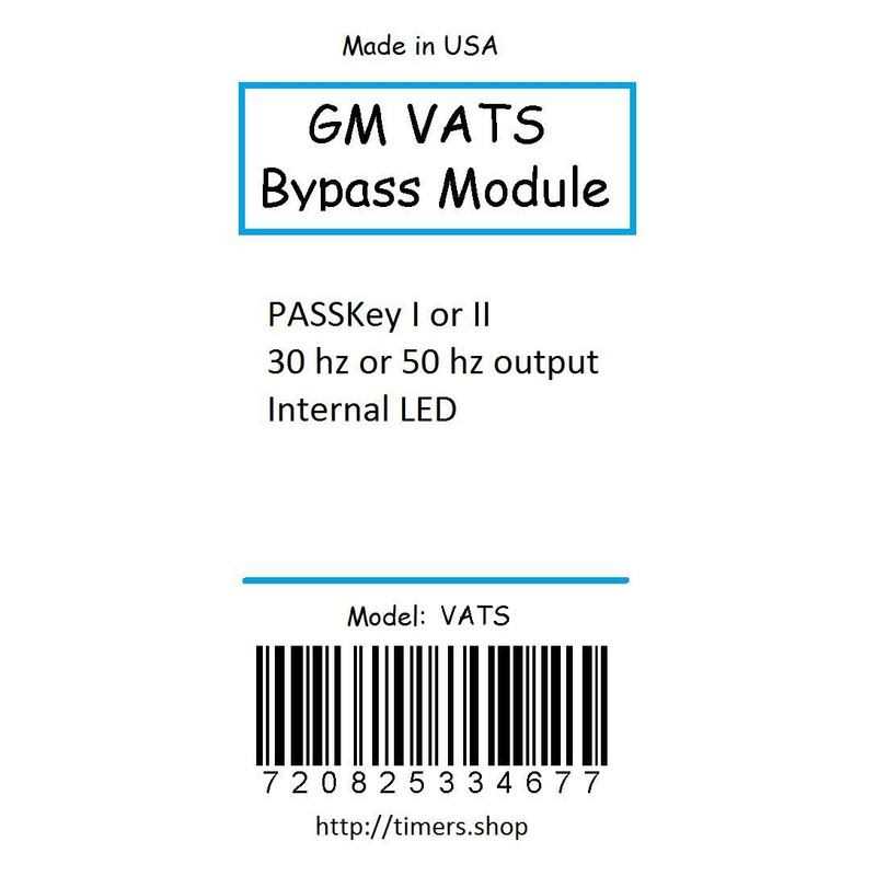 Timers.Shop GM VATS PASSkey II Bypass Module for LS1 and LT1 Painless - Image 3