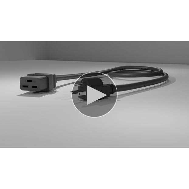 Cablelera North American Power Cord Extension Nema 5-15p to C19 - Image 4