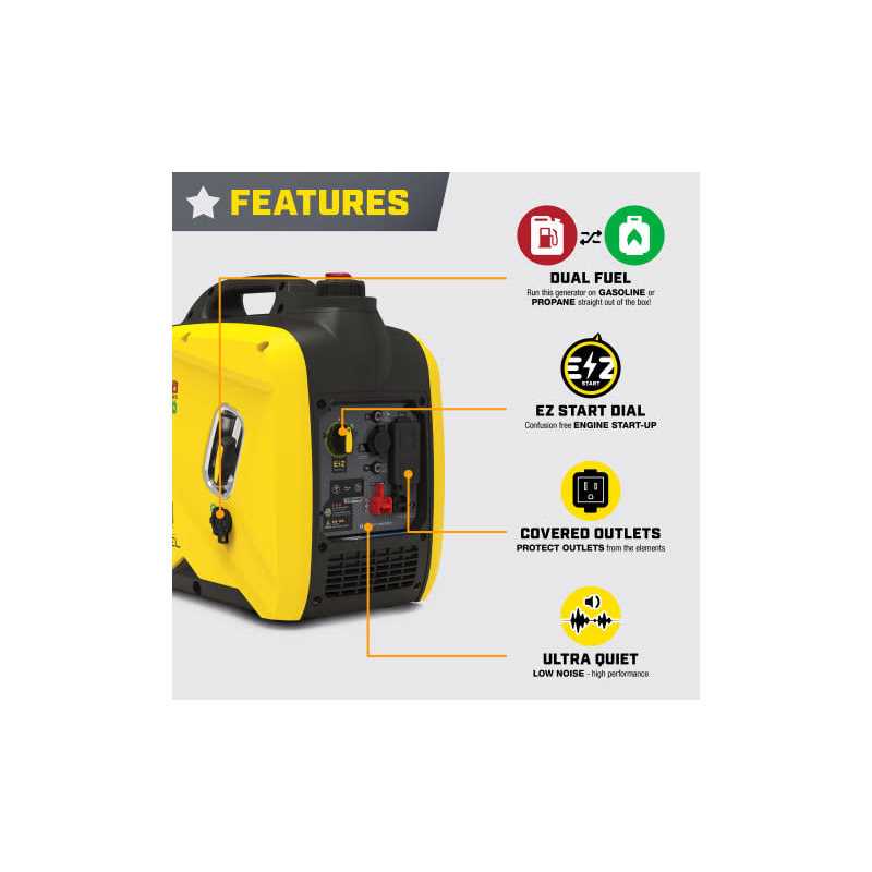 Champion Power Equipment 2400W Portable Dual-Fuel Inverter Generator with CO Shield - Image 5