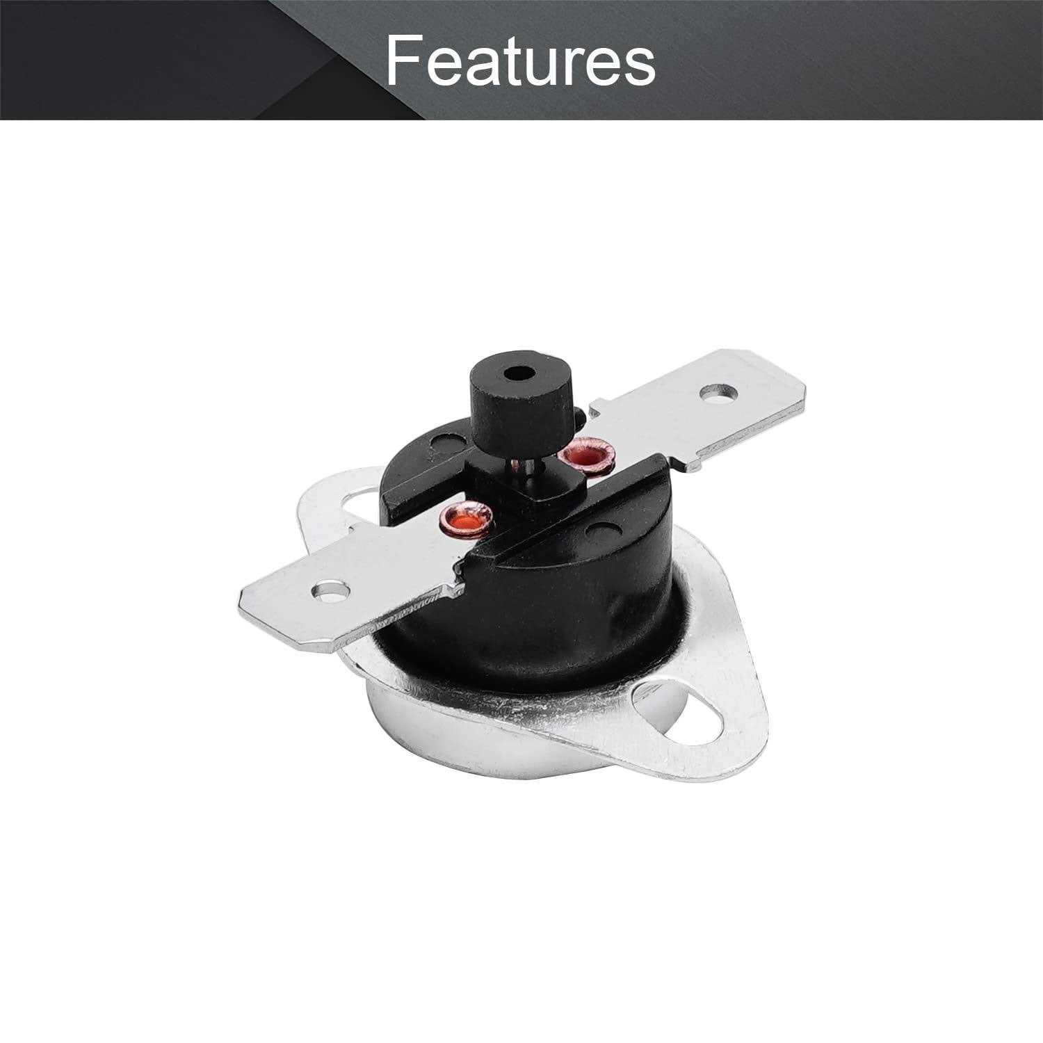 Fielect KSD301 Thermostat Temperature Control Switch Adjust Snap Disc Temperature Switch Normally Closed 2 Pcs - Image 4