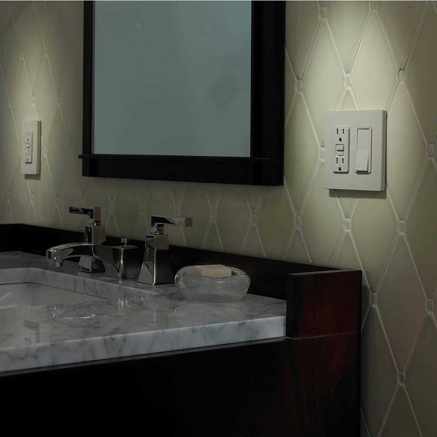 Lutron Claro 2 Gang Wallplate White CW-2-WH - Image 3