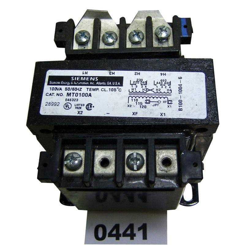 MT0100A Siemens Control Transformer - Image 5