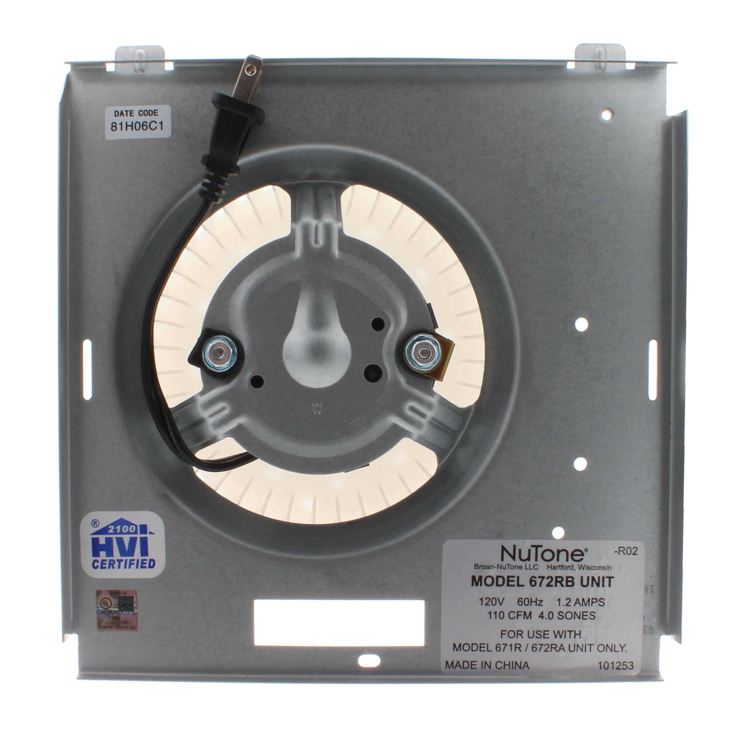 Broan Nutone Parts Motor S97017709 - Image 5