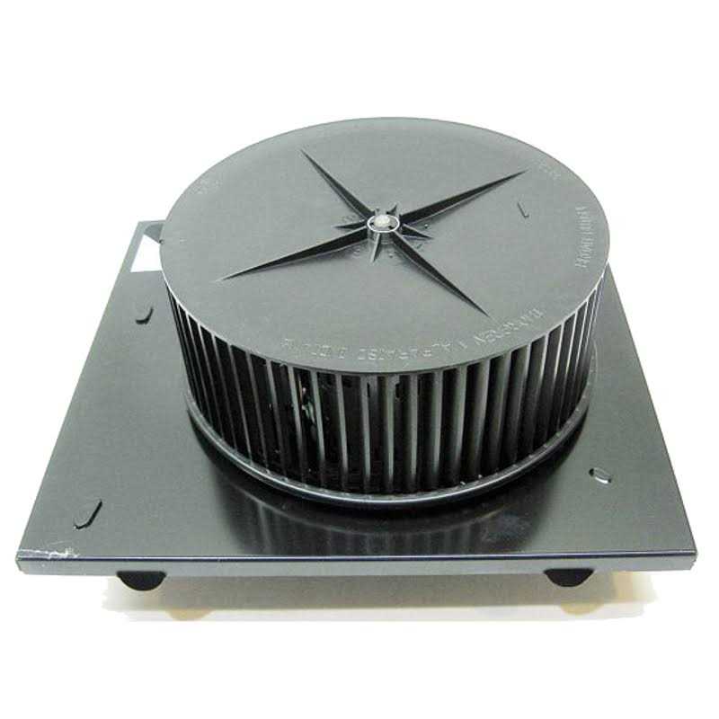 Broan Vent Blower Motor Assembly with Blower Wheel # 97016621 - Image 4