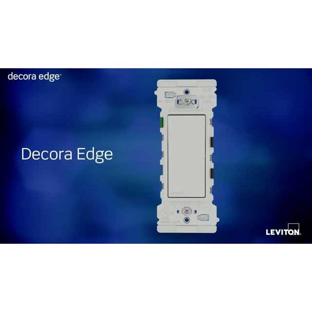 Leviton Decora Edge 15A Single Pole Rocker Switch - Image 3