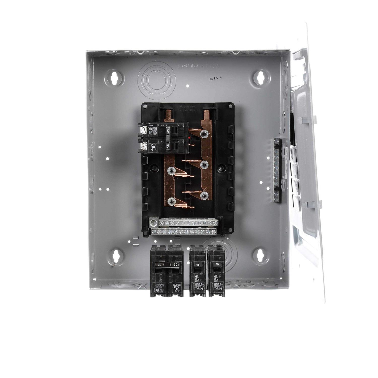 Siemens E1020MB1100FCGP 100 Amp 10-Space 20-Circuit Main Breaker Load - Image 4