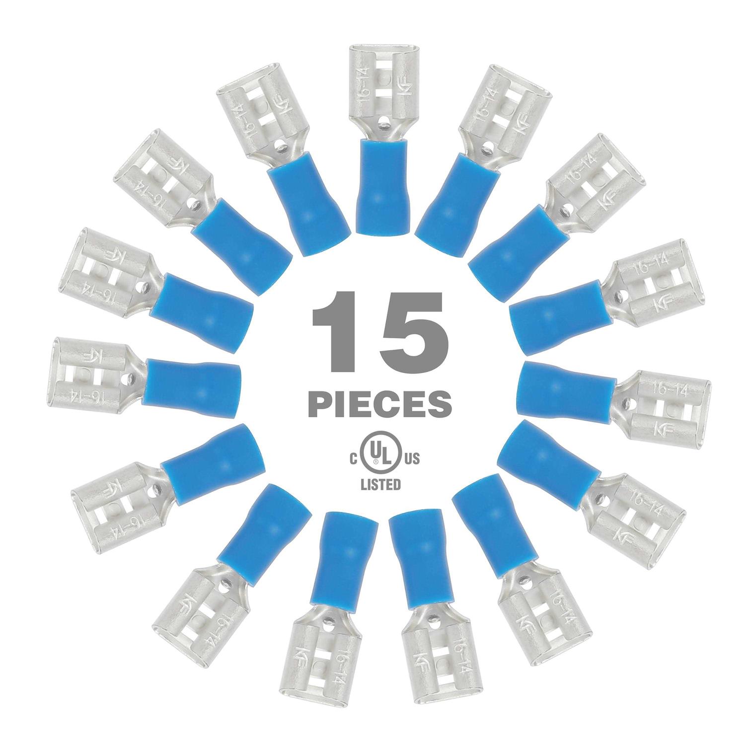 Everstart 15-Piece Slide Connectors Female Model 5109