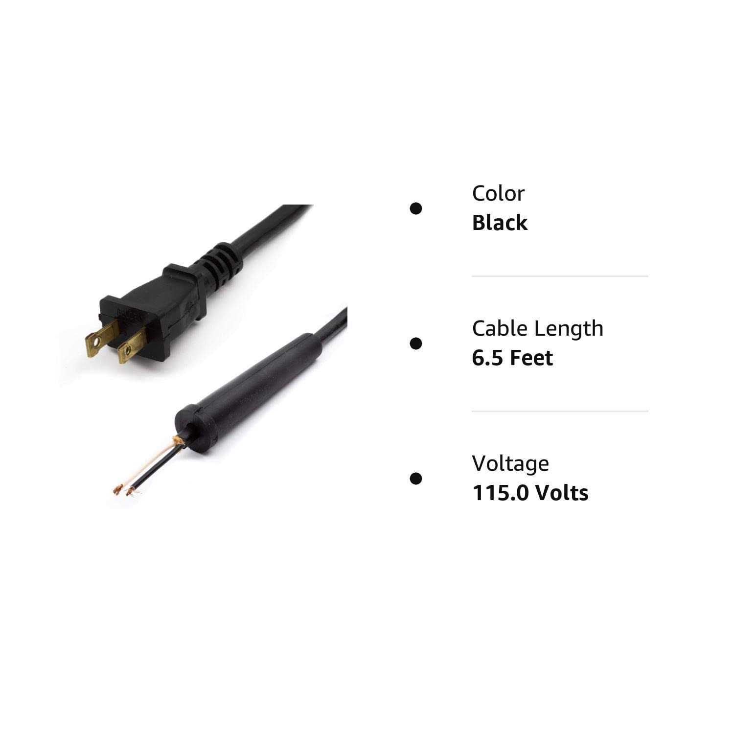 Power Tool Replacement Cord Sjt 18 Ga Awg - Image 5