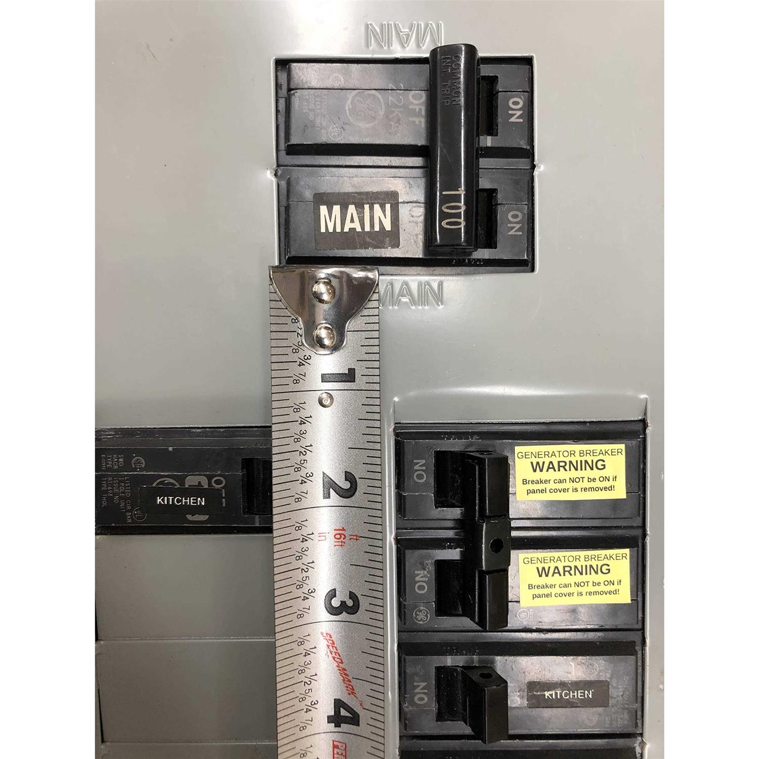 Gensafety Generator Breaker Panel Interlock Kit for Ge 100 Amp Panel - Image 3