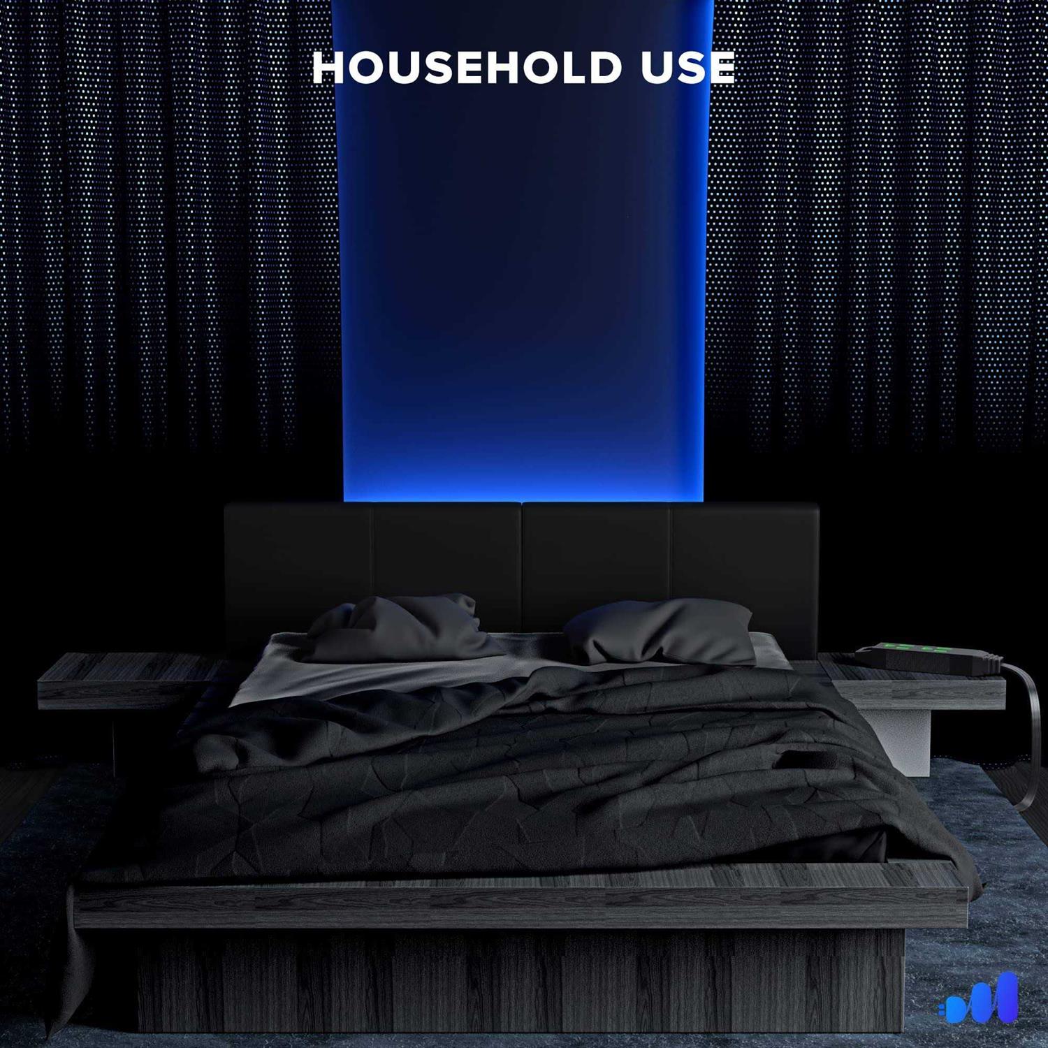 Maximm Extension Cord with Multiple Outlets with Thin Space-Saving Flat Wire Design - Image 5