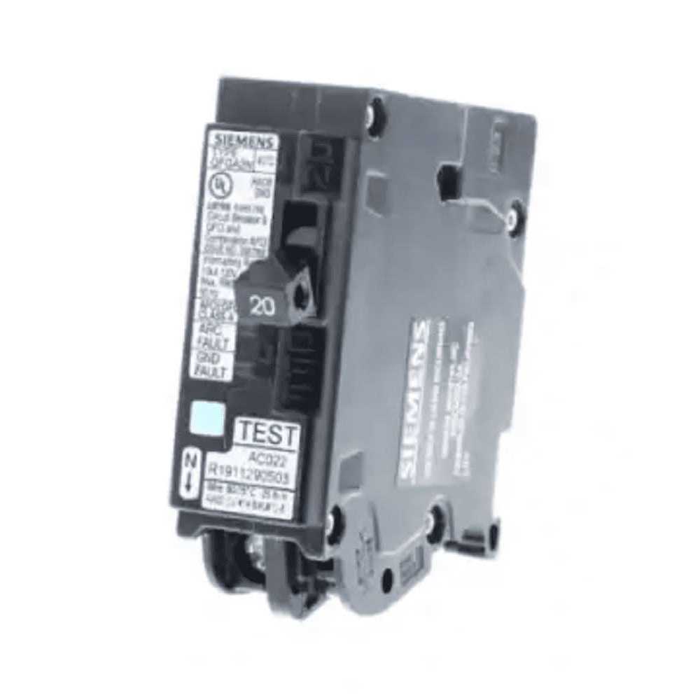 Siemens 20 Amp 1-Pole Dual Function Plug-On Neutral Circuit Breaker - Image 2