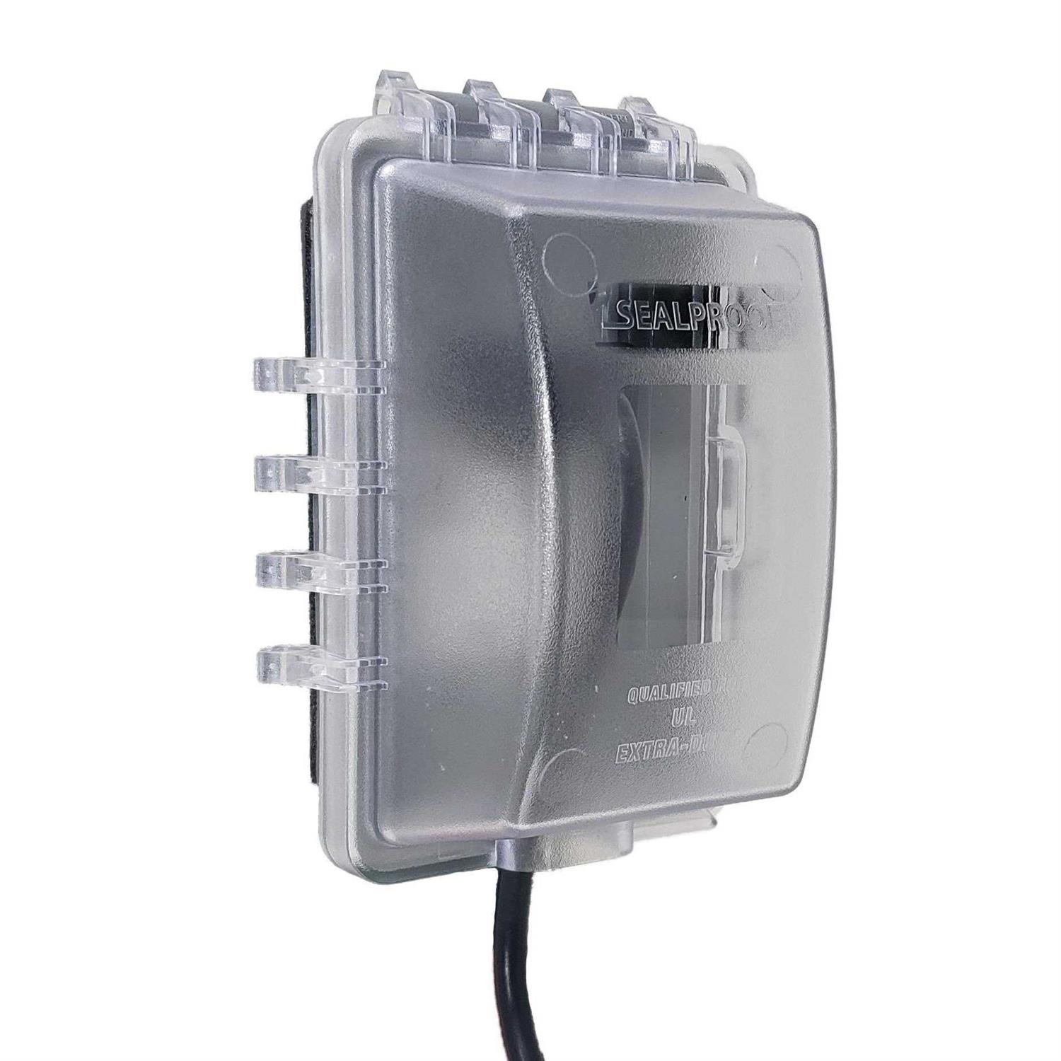 Sealproof 1-Gang Weatherproof In Use Outlet Cover