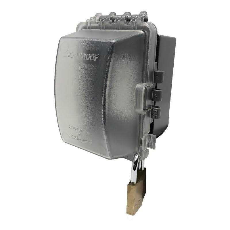 Sealproof 1-Gang Weatherproof In Use Outlet Cover - Image 4