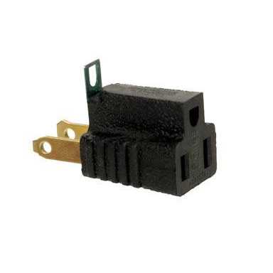 Pass & Seymour Vinyl Polarized Grounding Adapter - Image 3