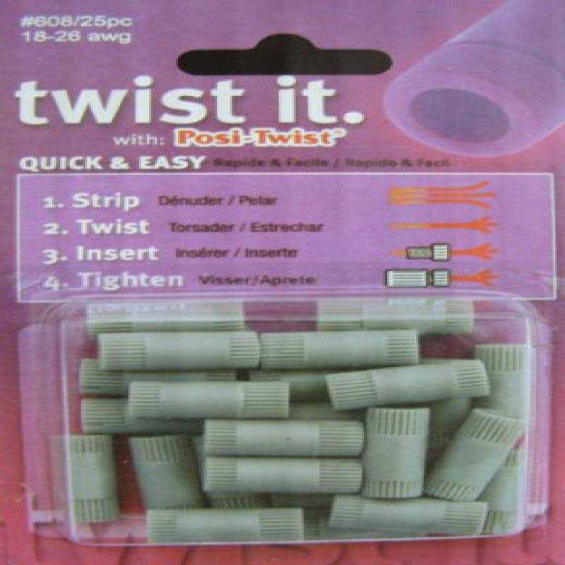 Posi-Products Posi-Twist Wire Connectors 18-26 Gauge - Image 2