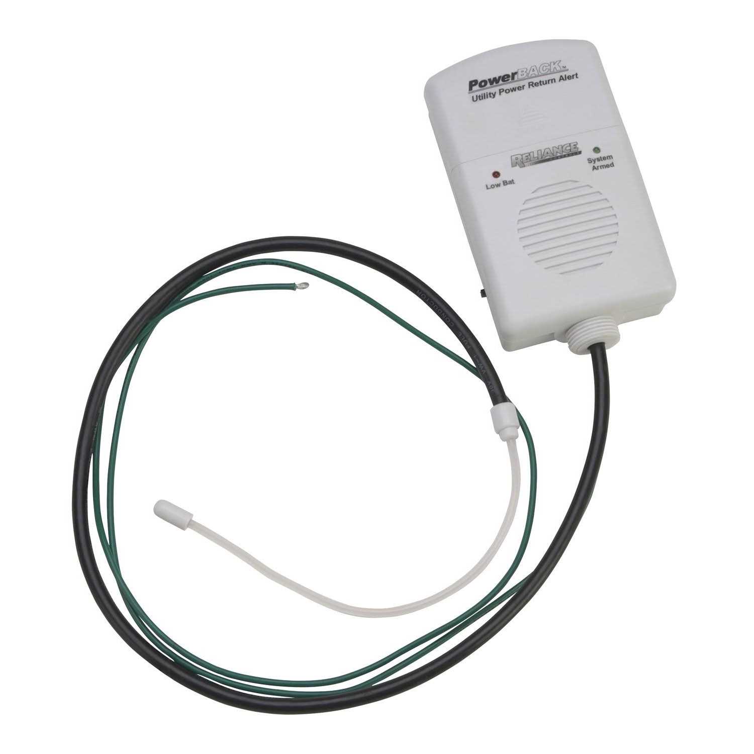 Reliance Controls THP108 PowerBACK Utility Return Alert