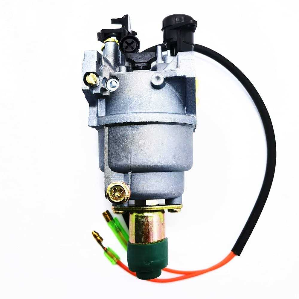 Carburetor Carb for Wen Power Pro 56551 56680 56682 5500 6800 7000E 9000E R390 389CC 390CC 13HP Generator with Fuel Shutoff Valve Line Gasket - Image 2