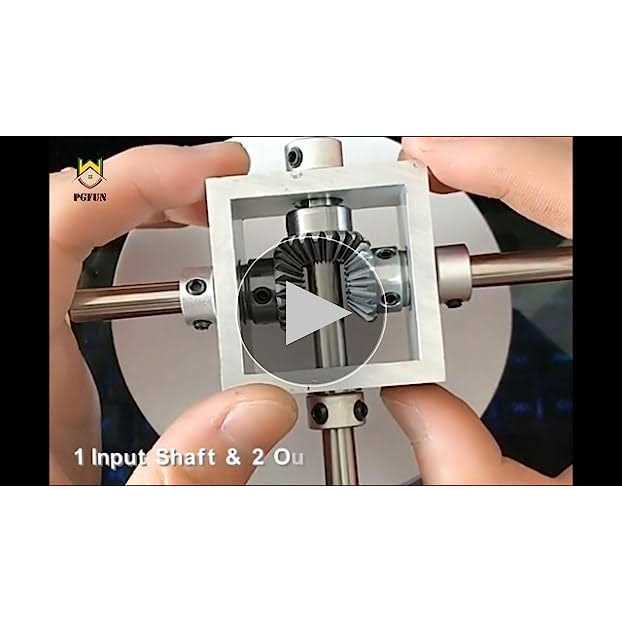 PGFUN 1:1 Right Angle Bevel Gearbox 1 Module 20 Teeth 90 Angle Drive Steering Gear Device Simple Mechanical DIY Module - Image 2